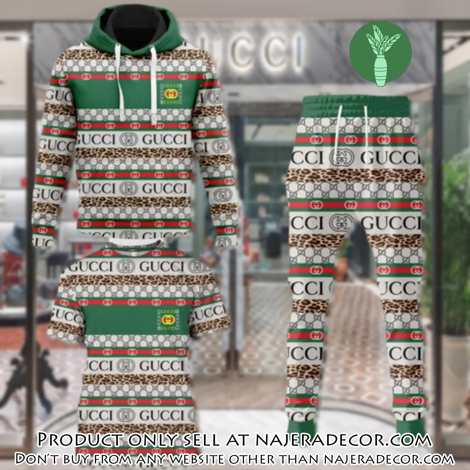 Gucci luxury brand combo tshirt hoodie long pants set trending 24 outfit sport lcs1033 njr2634279